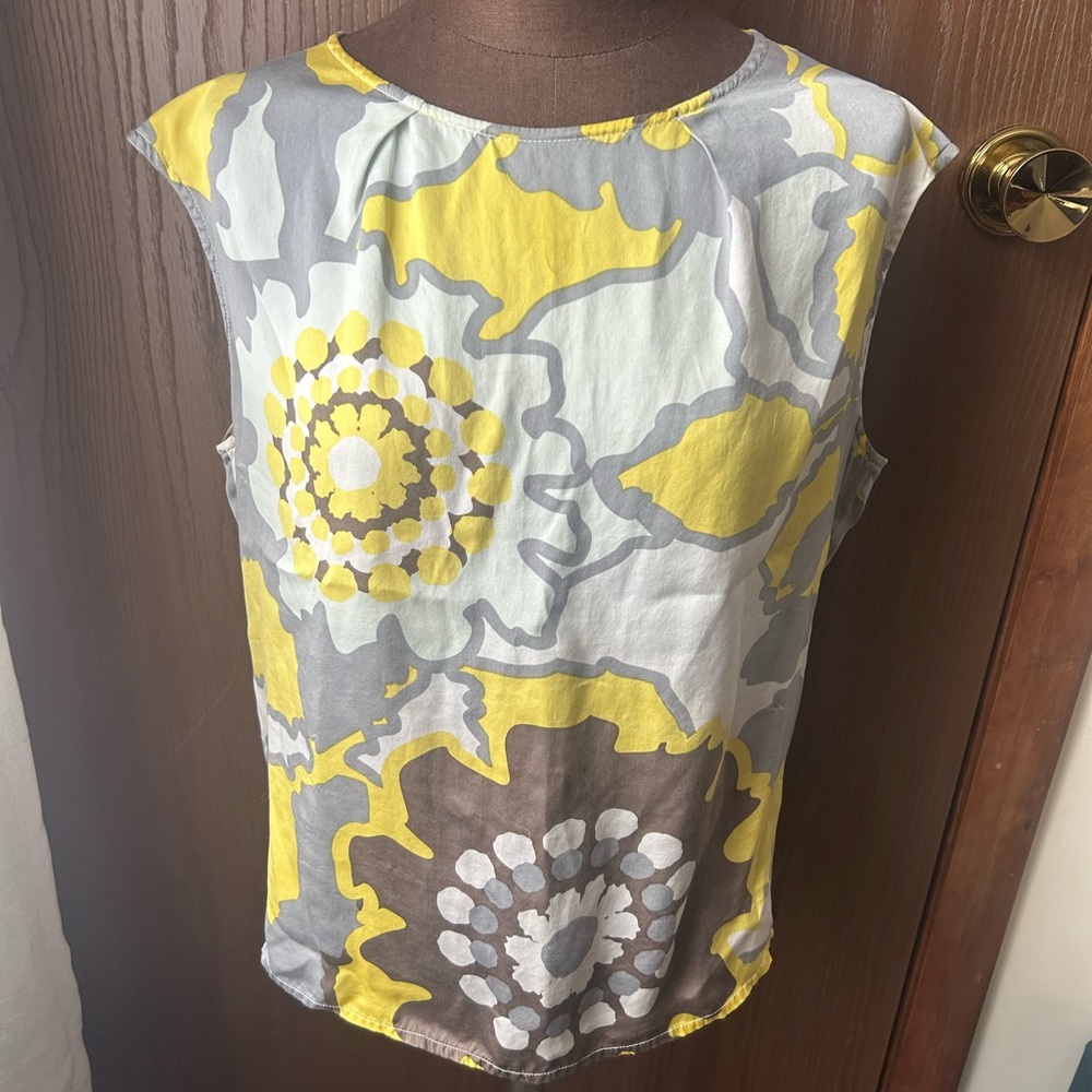 sharagano silk top large